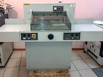 Электрический резак Ideal 5221A — б/у оборудование для типографии ФОП Широченков В.С.
